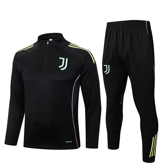 Long Sleeve Half Zip Football Training Jersey Detail