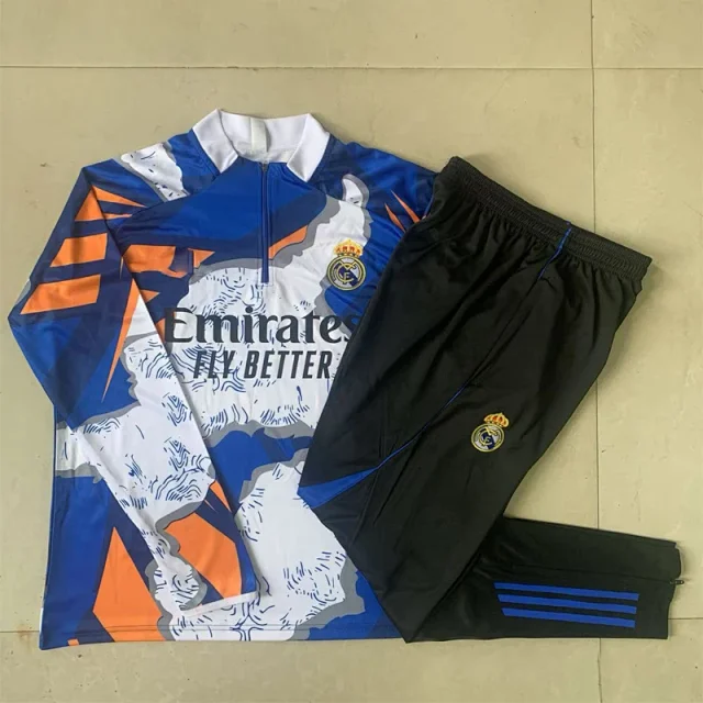 Long Sleeve Half Zip Football Training Jersey Detail