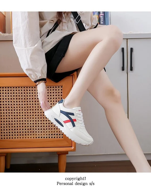 Women's Platform Dad Sneakers New Detail