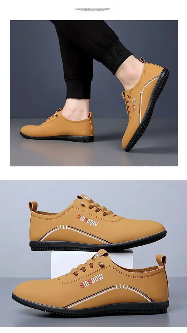 2025 Men's Soft Sole Driving Slip-Ons Detail