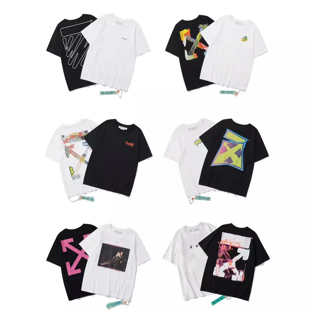 Unisex Cartoon Graffiti Arrow Graphic Tee