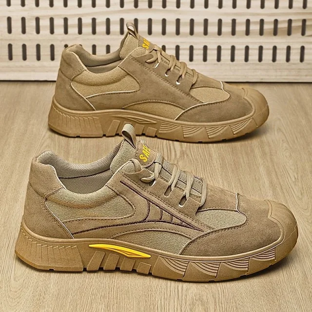Men's Breathable Outdoor Work Sneakers Detail