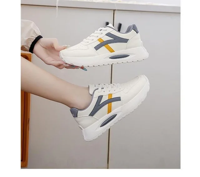 Women's Platform Dad Sneakers New Detail