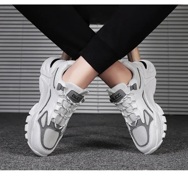 2025 Men's Korean Chunky Running Shoes Detail