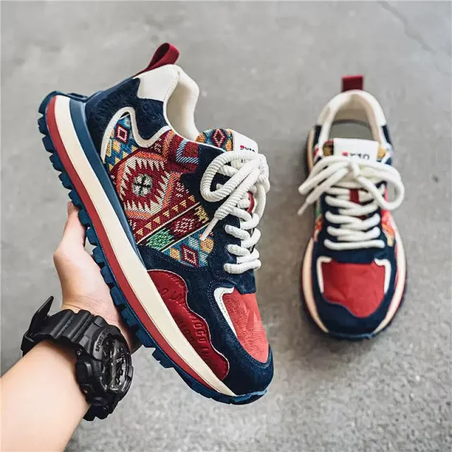 Men's Trendy Platform Sneakers 2025 Detail
