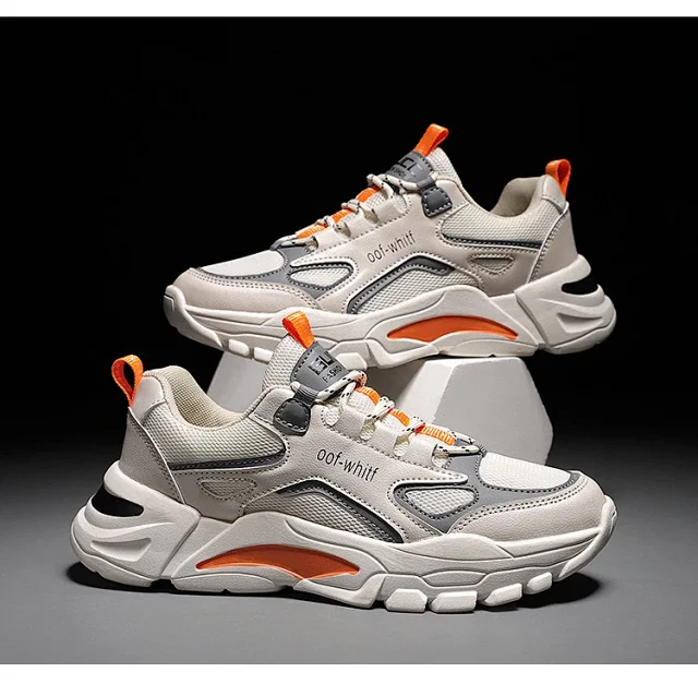 2025 Men's Korean Chunky Running Shoes Detail