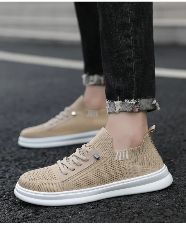 Men's 2025 Mesh Slide-On Skater Shoes Detail