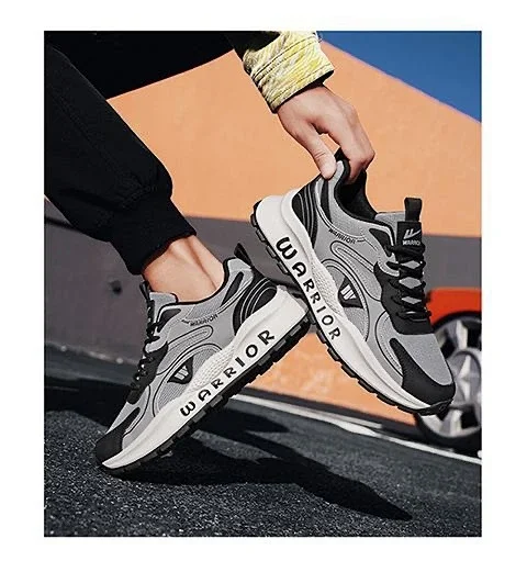 Men's Mesh Durable Running Retro Sneakers Detail