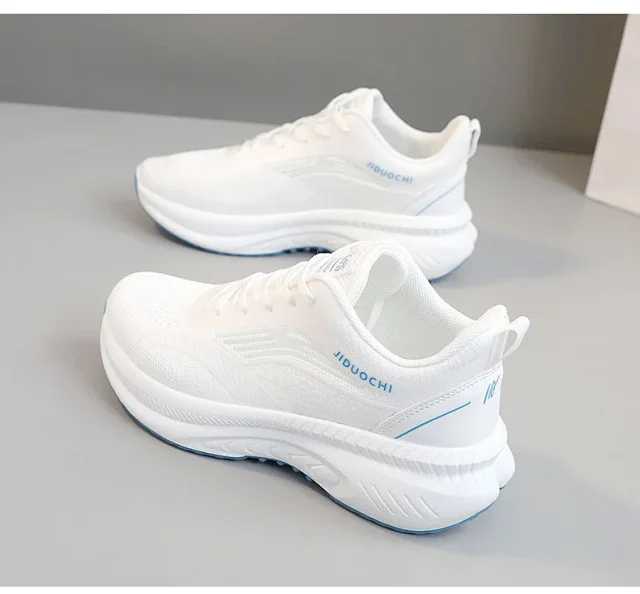 SS25 Women's Mesh Running Shoes White Detail