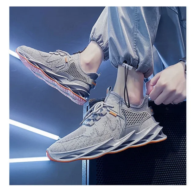 Men's Mesh Breathable Stylish Casual Dad Shoes Detail