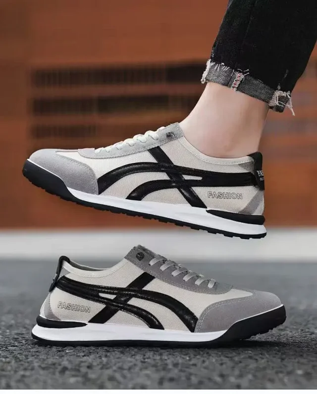 Men's New Korean Retro Running Shoes Detail