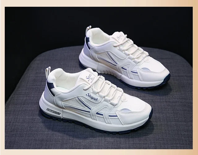Women's Platform Sneakers K-Style Breathable Detail