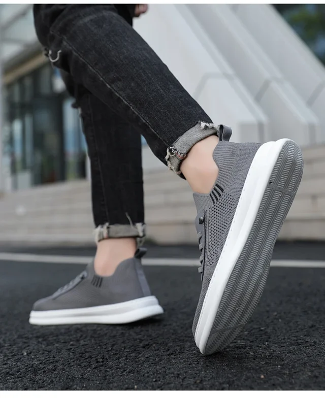 Men's 2025 Mesh Slide-On Skater Shoes Detail