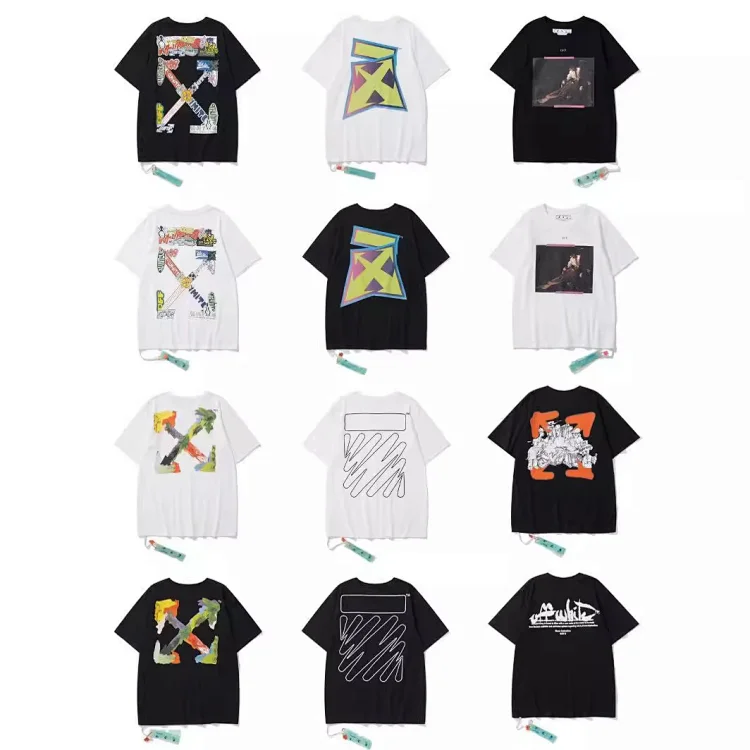 Unisex Cartoon Graffiti Arrow Graphic Tee