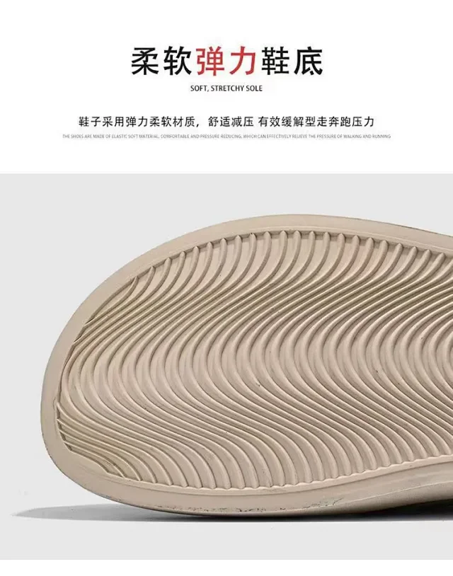 Men's 2025 Summer Mesh Slip-On Driving Shoes Detail
