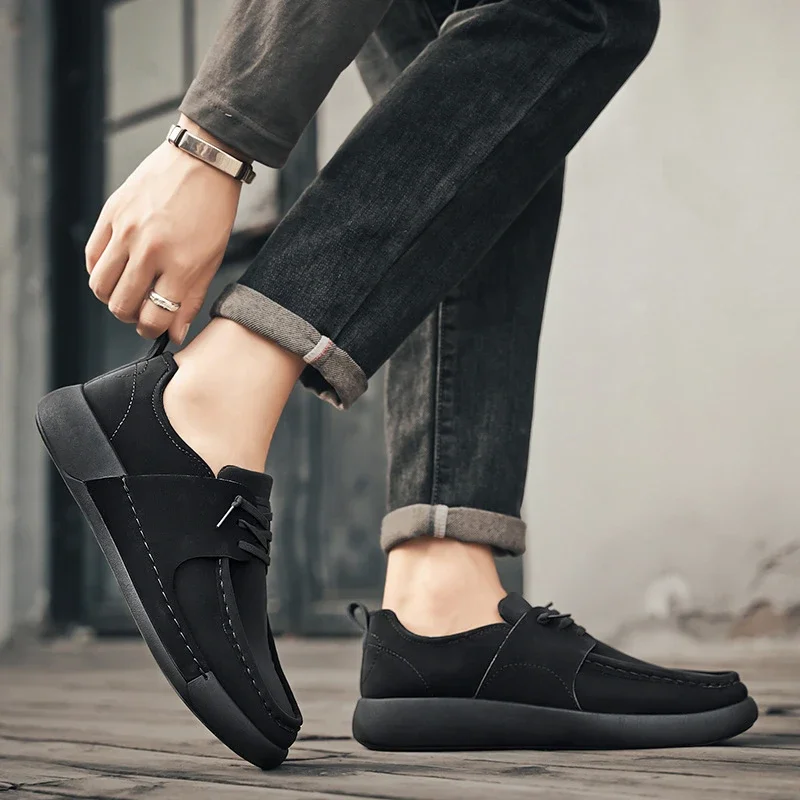 Men's Retro Suede Loafers Spring 2025