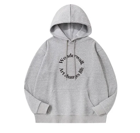 2025 Graphic Hoodie K-Style Street Pullover Detail