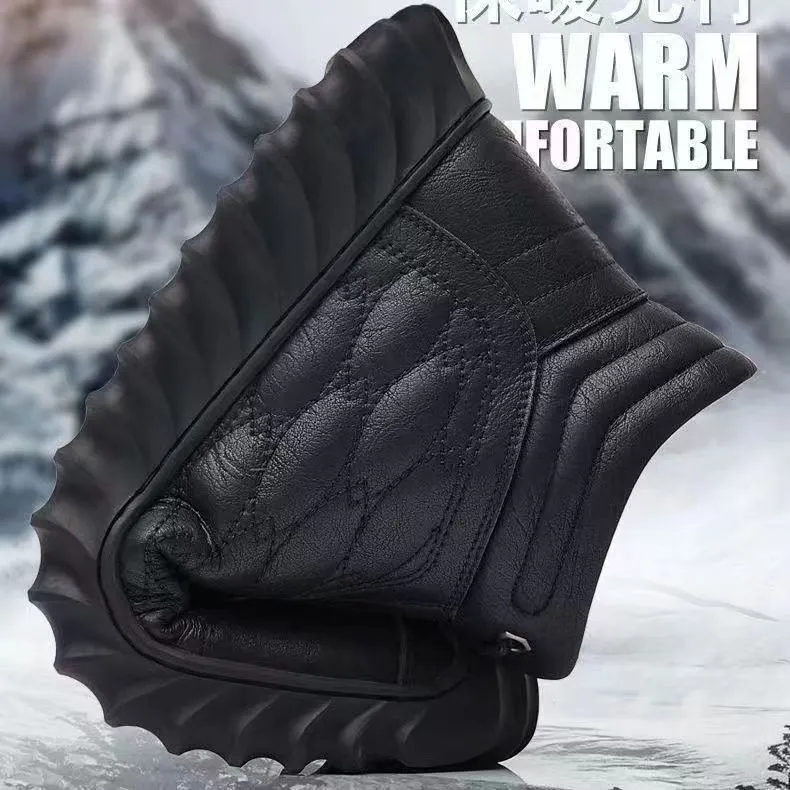 Men's Fleece-Lined Winter Hiking Boots