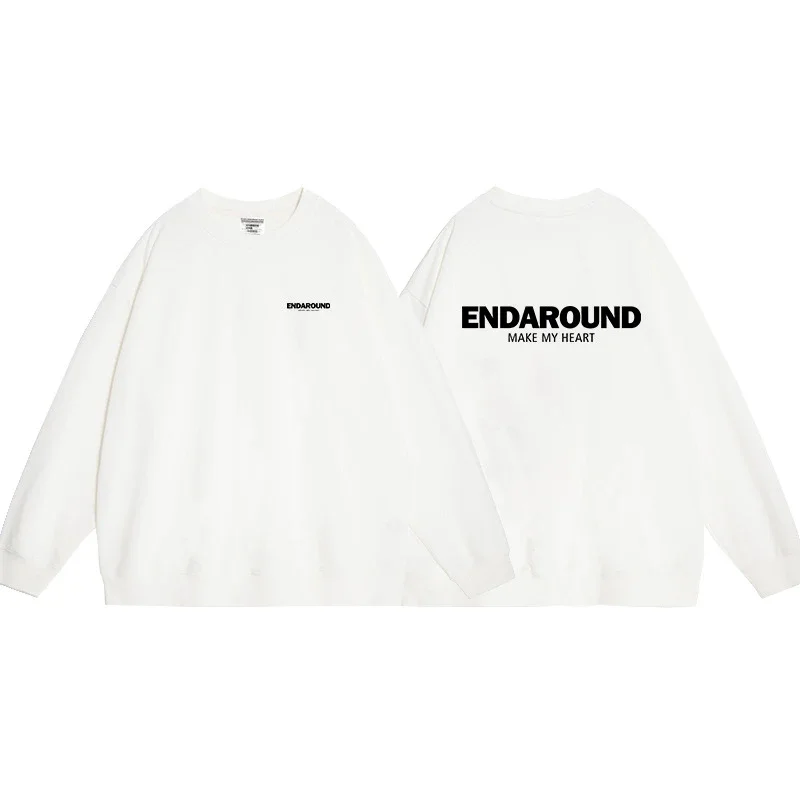 Men's New 2025 Grey Crewneck Sweatshirt