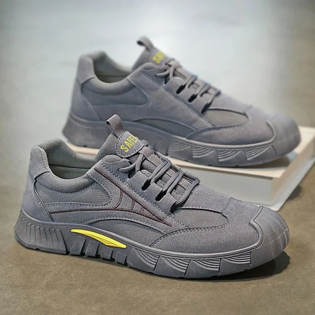 Men's Breathable Outdoor Work Sneakers Detail