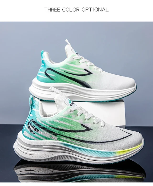 2025 Men Youth Cushioned Mesh Sneakers Detail