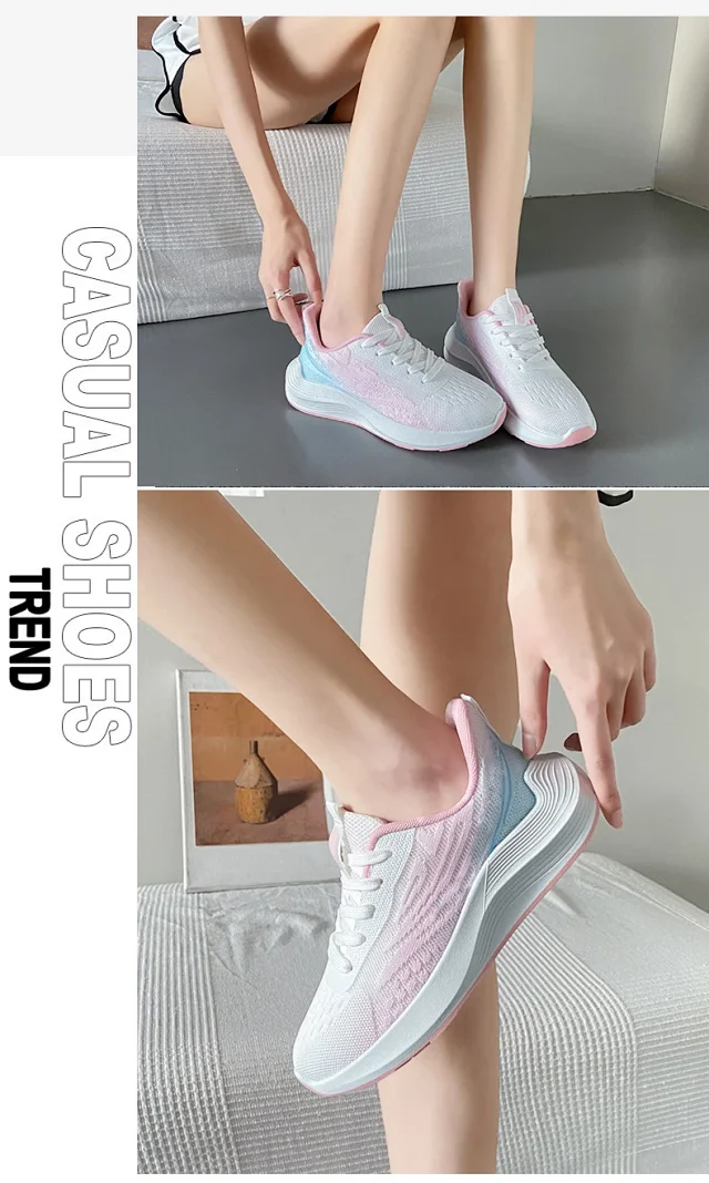 Women's Spring Mesh Sneakers Korean Style Detail