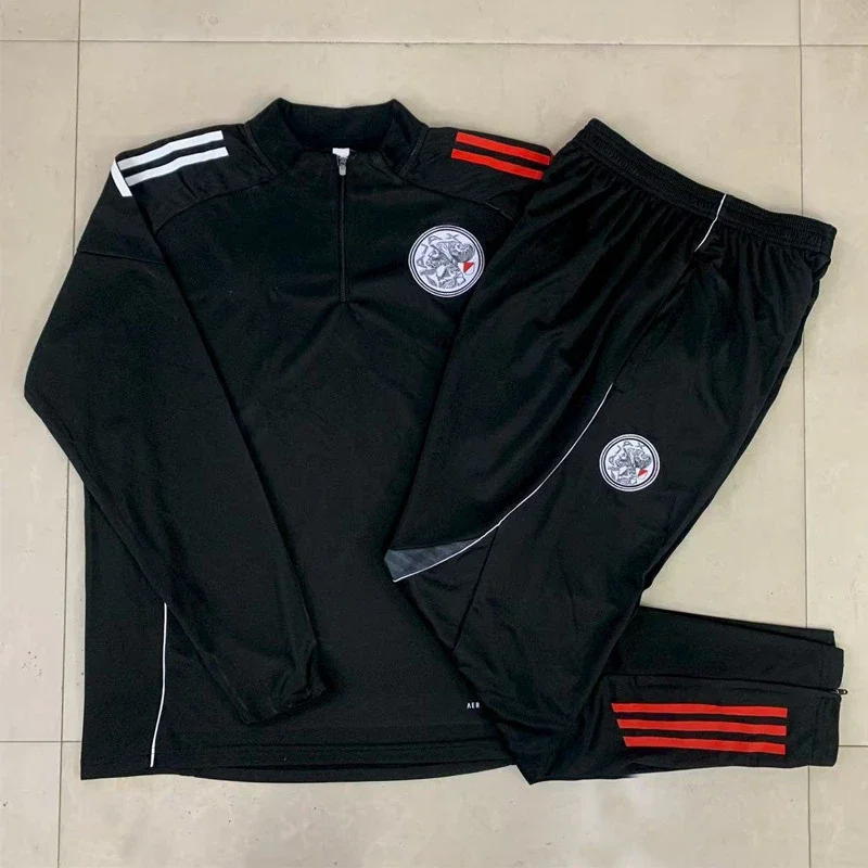 Long Sleeve Half Zip Football Training Jersey