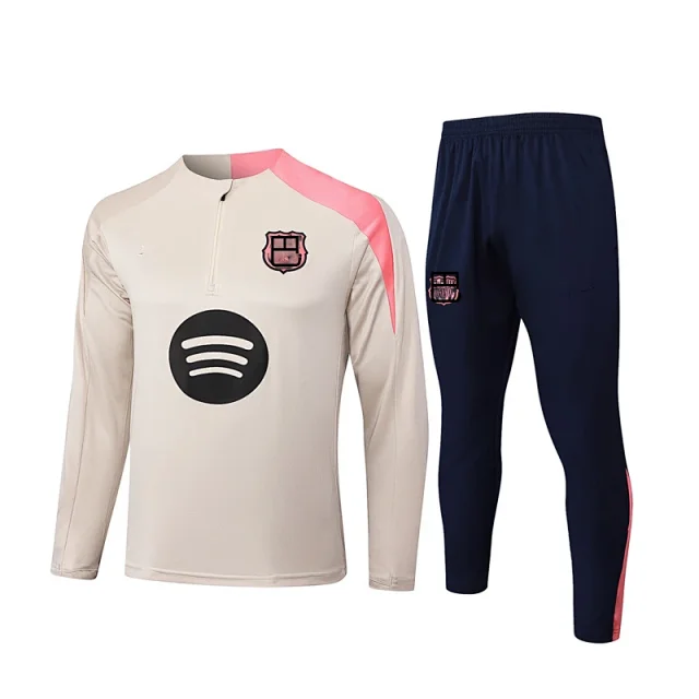 Long Sleeve Half Zip Football Training Jersey Detail