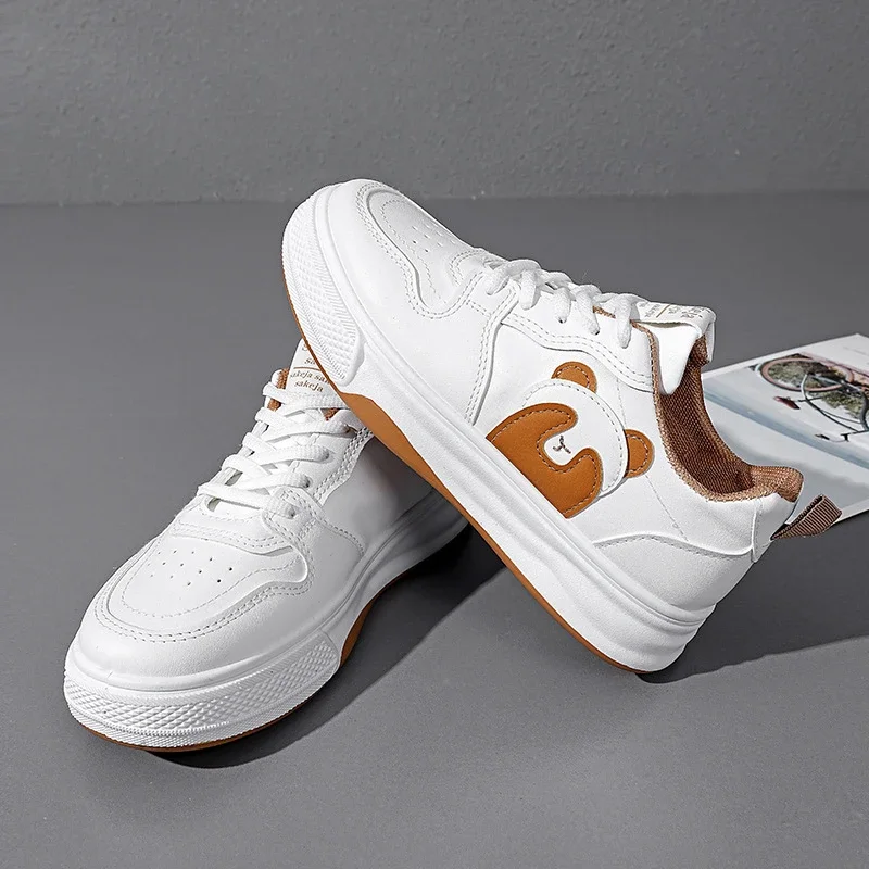 2025 Women's White Sneakers Lightweight Versatile Casual