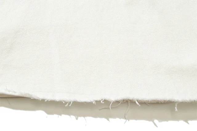 Maison Margiela Unisex Distressed Denim Hoodie Detail