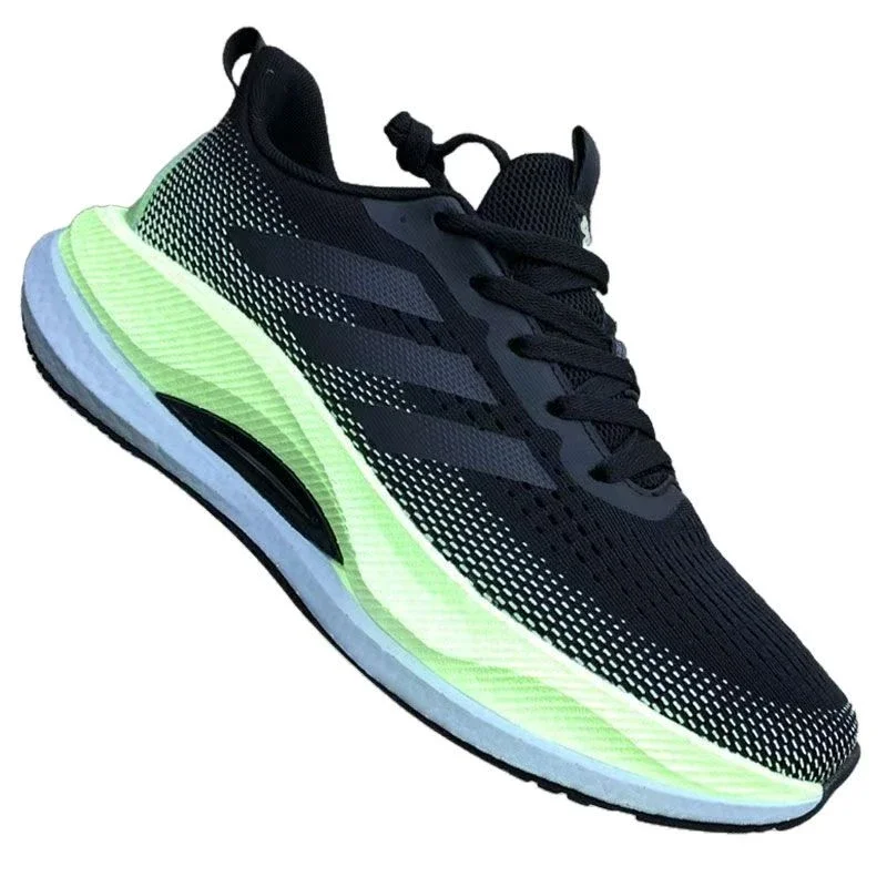 Men's Platform Low-Top White Skate Shoes