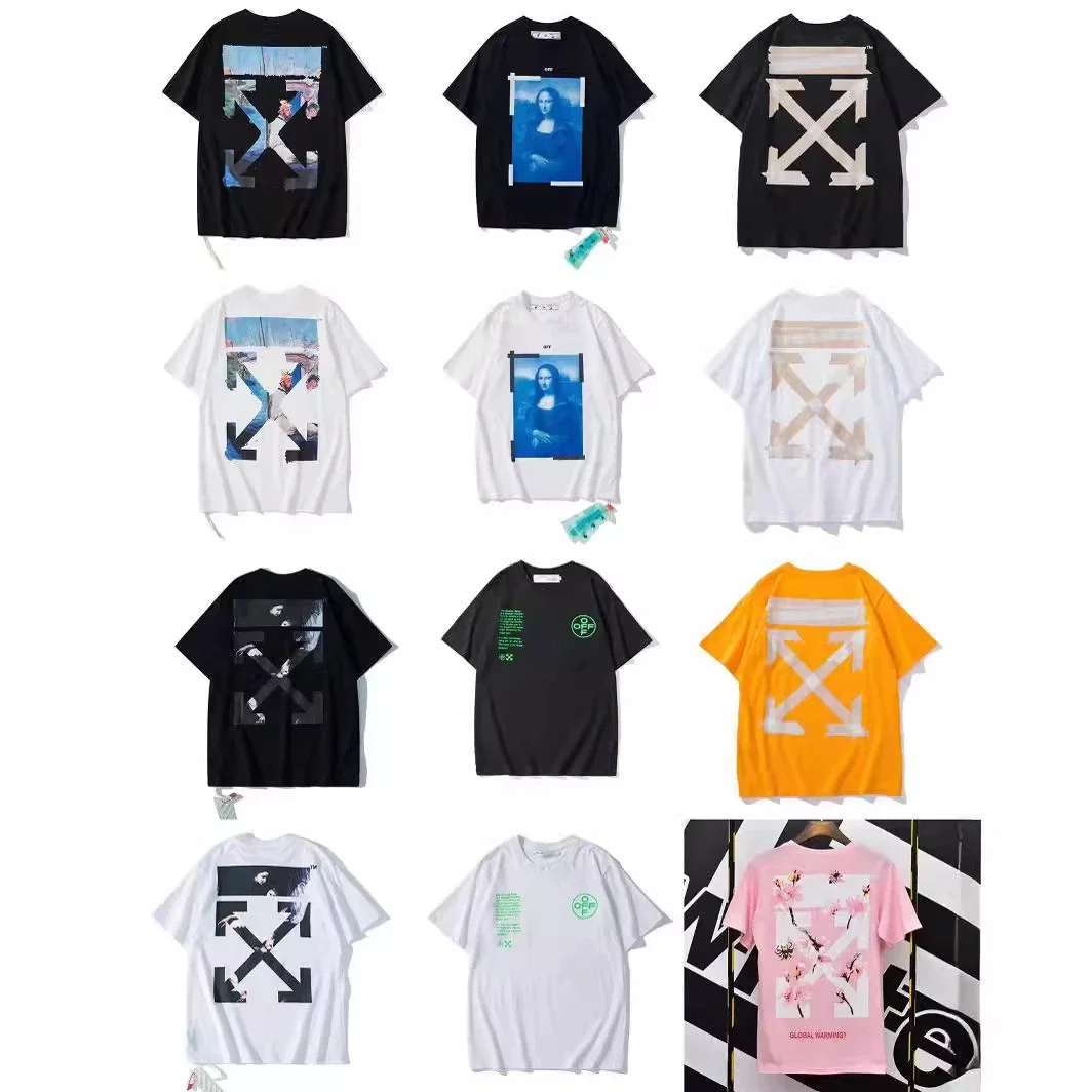 Unisex Cartoon Graffiti Arrow Graphic Tee