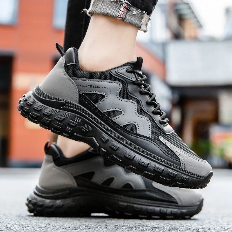 Spring Retro Men's Mesh Running Shoes