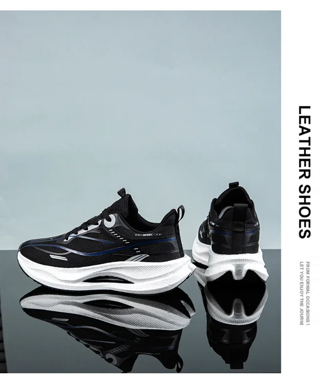 Men's Large Size Trendy Spring Trainers Detail