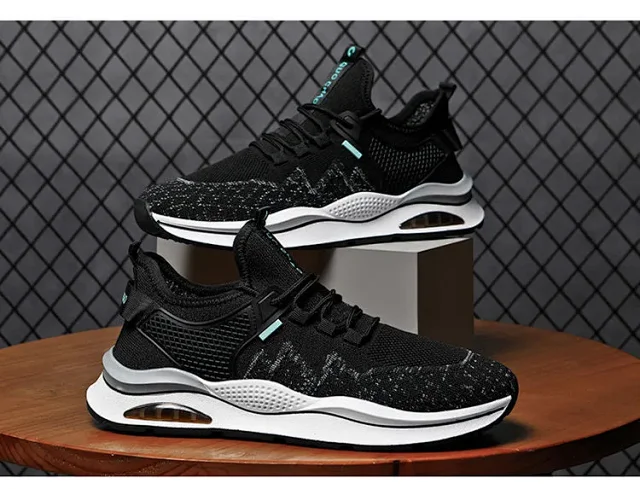 Men's Running Shoes Flyknit Casual Lightweight Detail