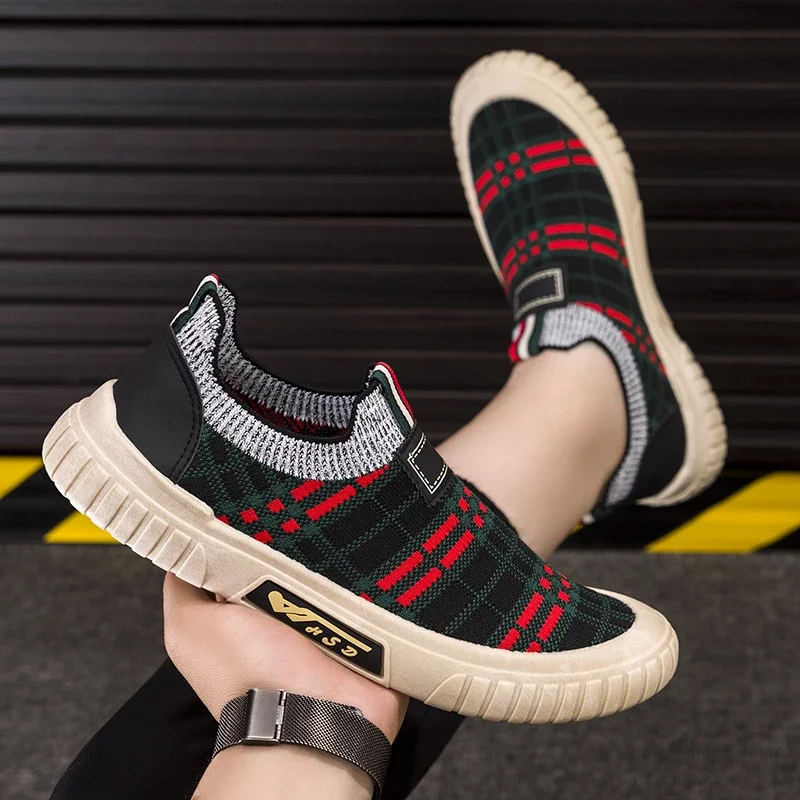 Men's Trendy Summer Flyknit Low-Top Sneakers