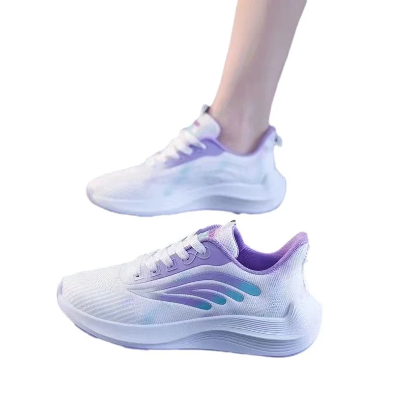 Korean Women's Mesh Lift Summer Sneakers