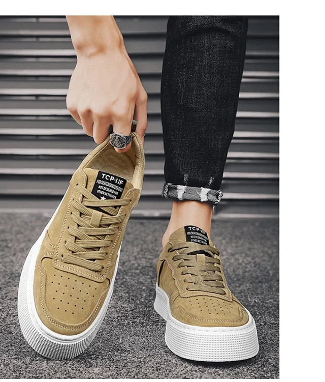 Men's Casual Korean Breathable Sneakers Detail