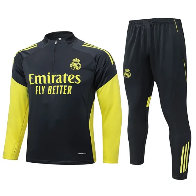 Long Sleeve Half Zip Football Training Jersey Detail