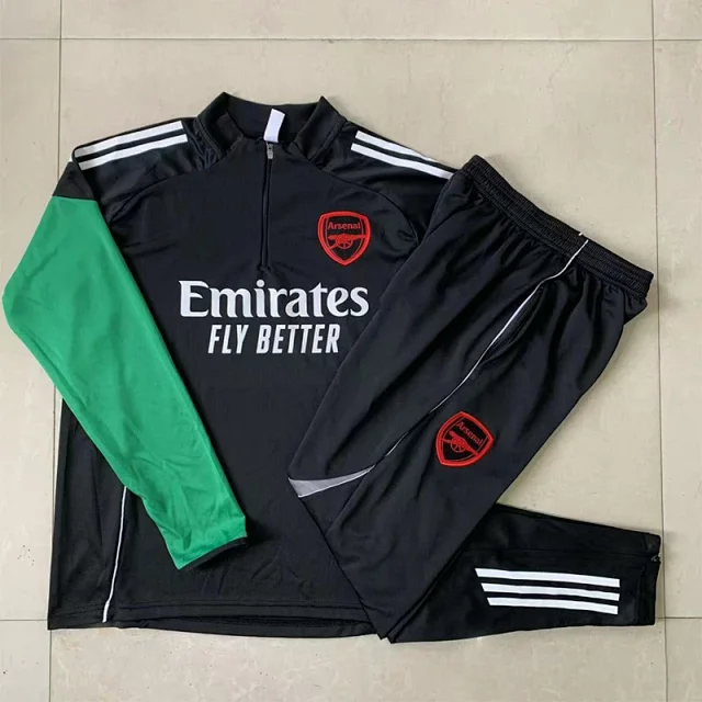 Long Sleeve Half Zip Football Training Jersey Detail