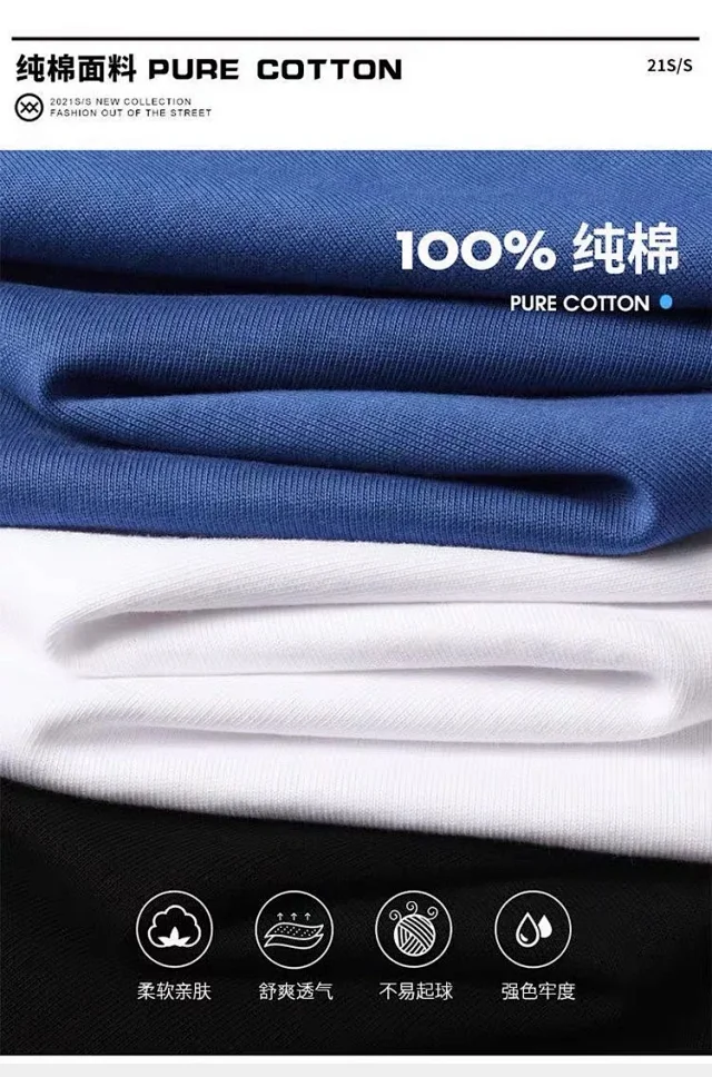 Men's Luxury 2025 Heavyweight Short Sleeve Detail