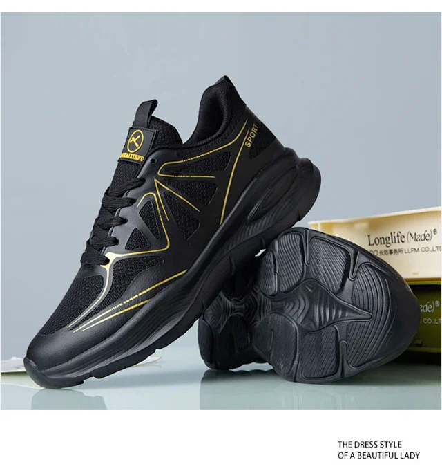 Men's Lightweight Casual Running Shoes Autumn Detail