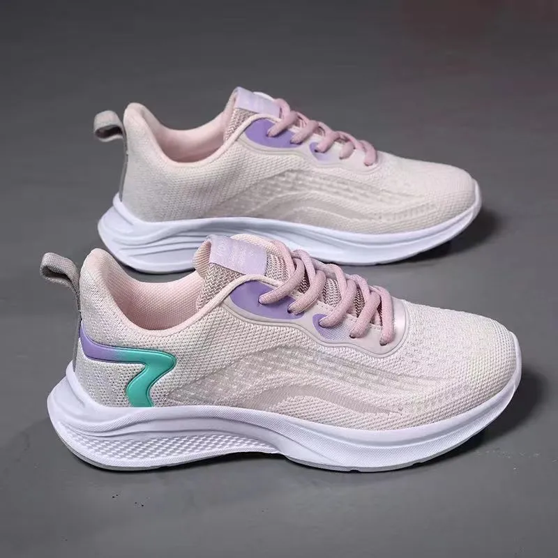 Women's Knit Mesh Low-Top Running Shoes