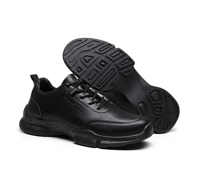 Men's Soft Leather Business Casual Shoes Detail