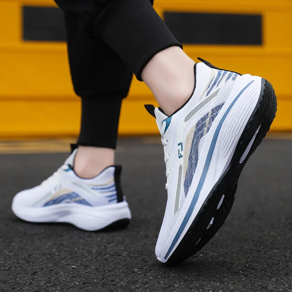 Men's Breathable Lift Knit Walking Shoes