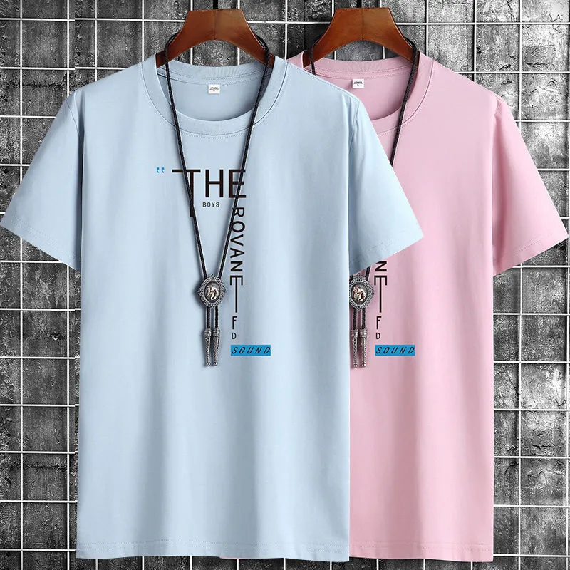 Youth Men's Summer Loose-Fit Tee