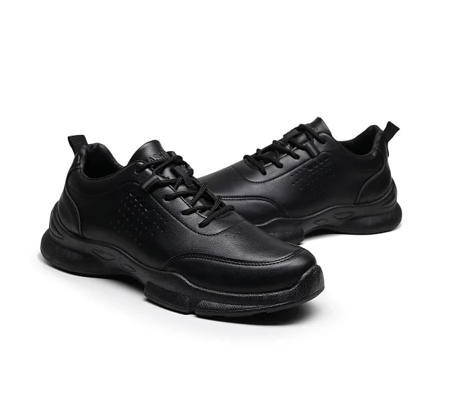 Men's Soft Leather Business Casual Shoes Detail