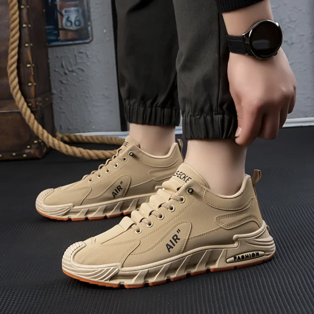 Men's Chunky Dad Shoes Comfort Sneakers Detail