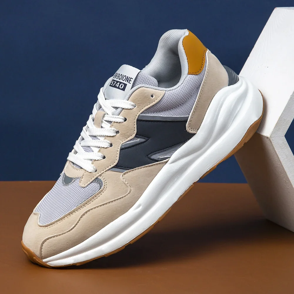 Couple Trendy Platform Mesh Runners