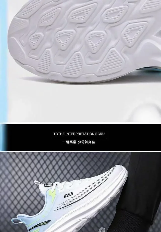 2025 Men's Summer Mesh Running Shoes Detail